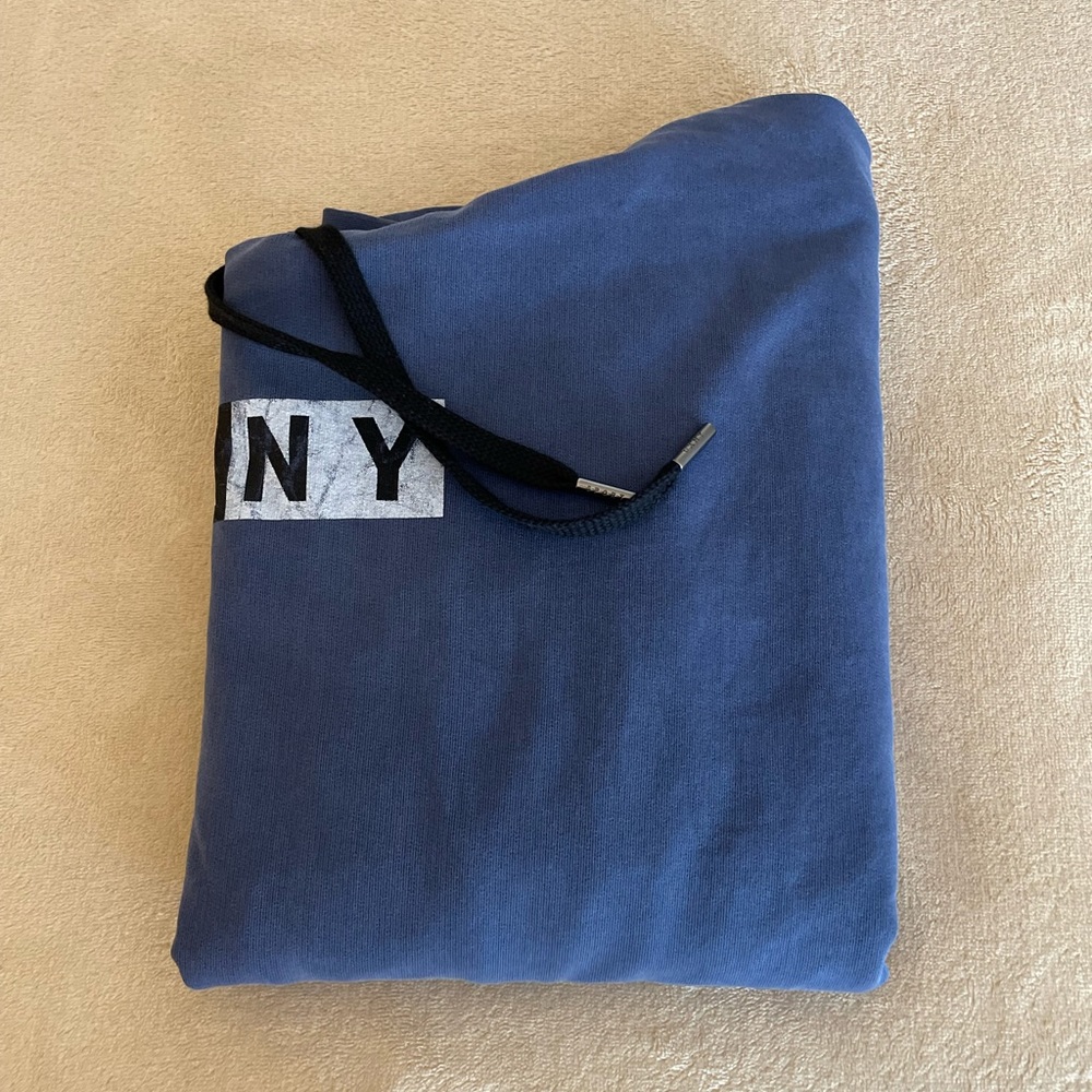DKNY Sport Hooded Logo Sweater - Size M - Picture 12 of 14